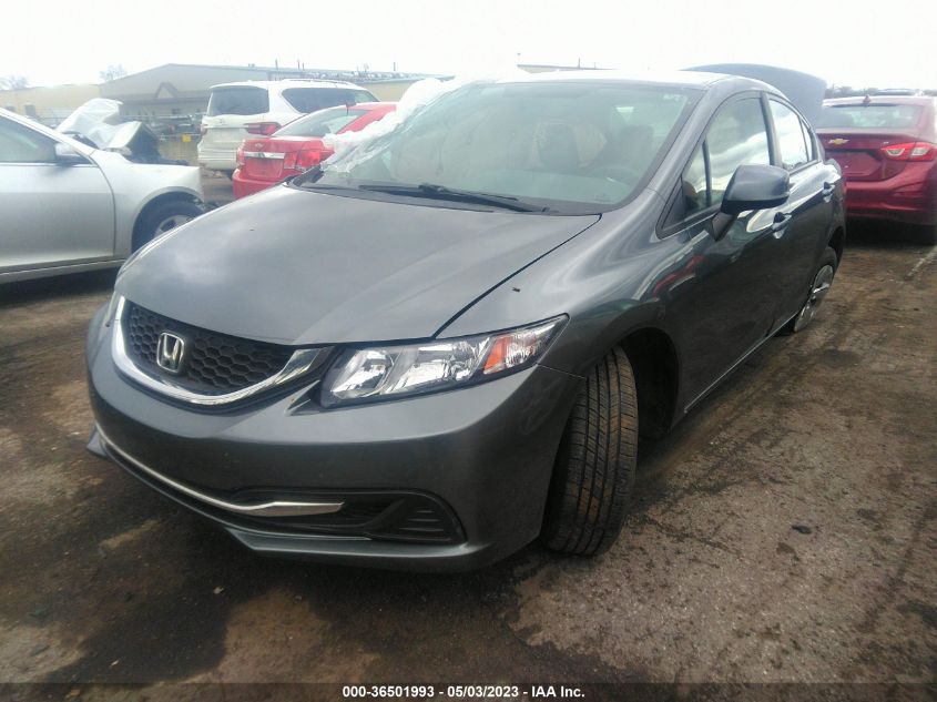 2013 HONDA CIVIC SDN LX - 19XFB2F50DE044581