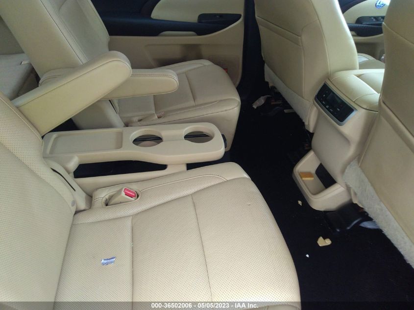 2015 TOYOTA HIGHLANDER LIMITED - 5TDDKRFH7FS081341