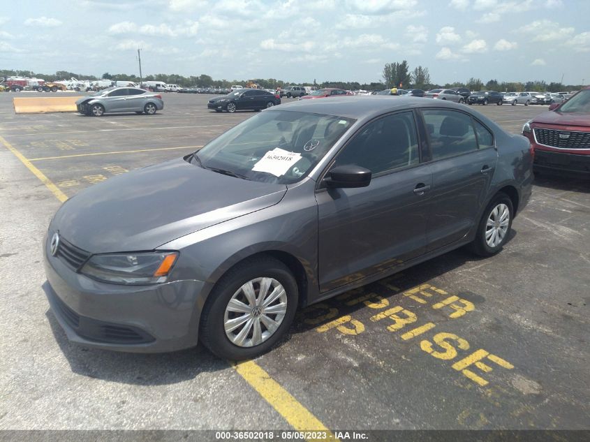 2014 VOLKSWAGEN JETTA SEDAN S - 3VW2K7AJXEM224249