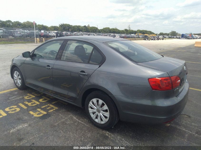 2014 VOLKSWAGEN JETTA SEDAN S - 3VW2K7AJXEM224249