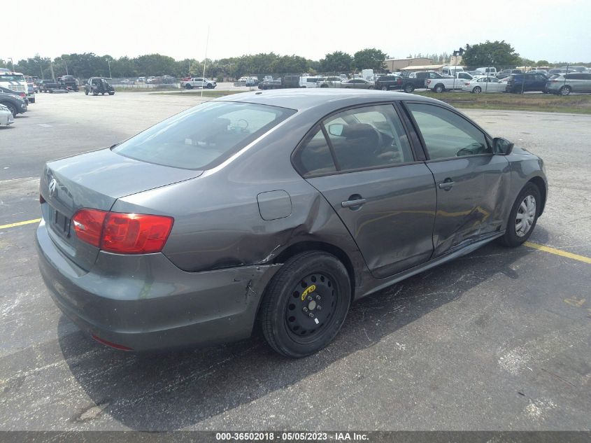 2014 VOLKSWAGEN JETTA SEDAN S - 3VW2K7AJXEM224249