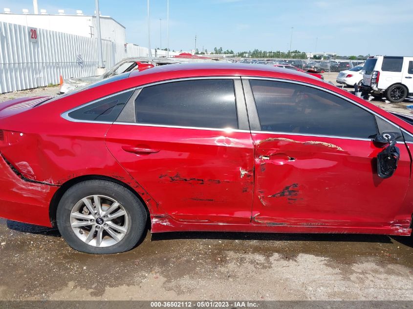 2017 HYUNDAI SONATA 2.4L - 5NPE24AF5HH552649