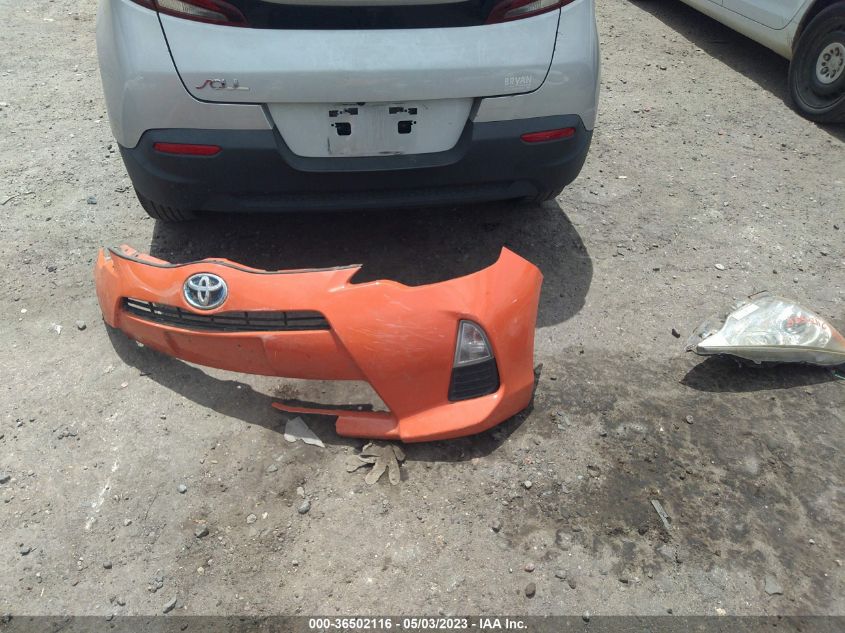 2013 TOYOTA PRIUS C ONE/TWO/THREE/FOUR - JTDKDTB32D1036259