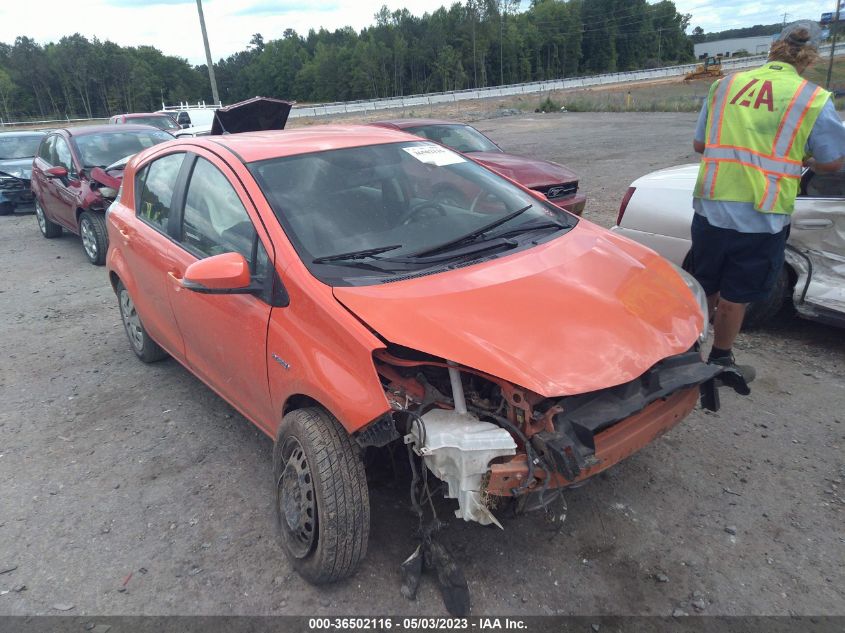 2013 TOYOTA PRIUS C ONE/TWO/THREE/FOUR - JTDKDTB32D1036259