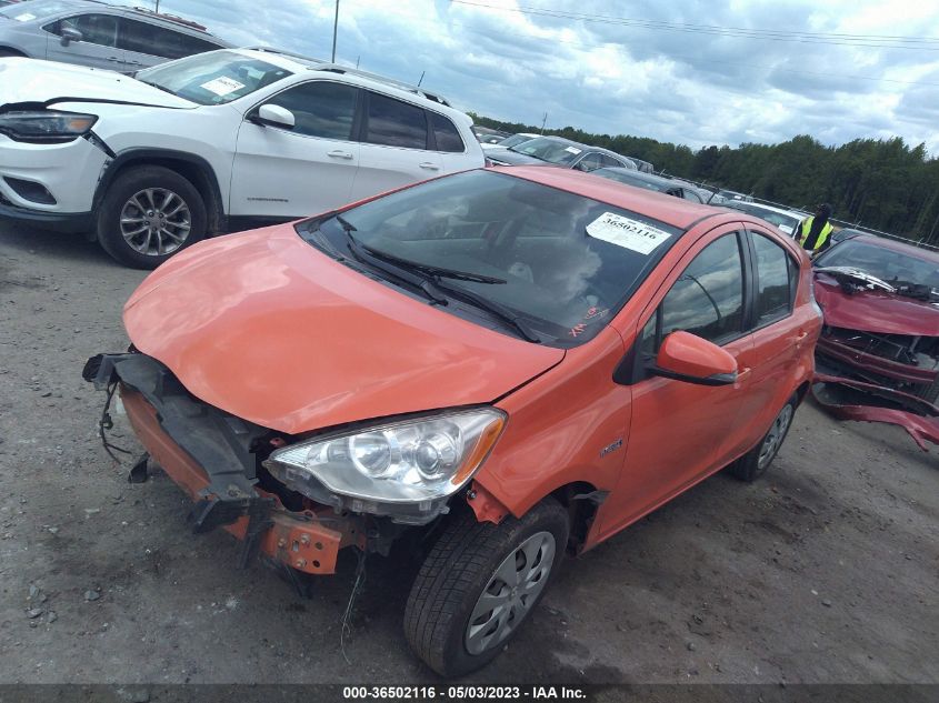 2013 TOYOTA PRIUS C ONE/TWO/THREE/FOUR - JTDKDTB32D1036259