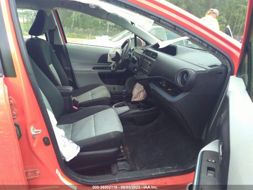 2013 TOYOTA PRIUS C ONE/TWO/THREE/FOUR - JTDKDTB32D1036259
