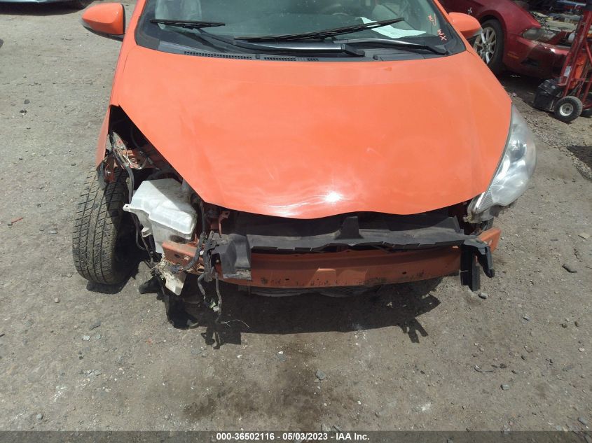 2013 TOYOTA PRIUS C ONE/TWO/THREE/FOUR - JTDKDTB32D1036259