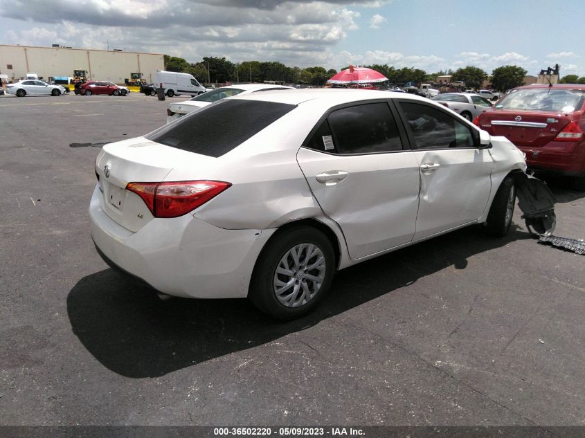 2017 TOYOTA COROLLA L/LE/XLE/SE - 5YFBURHE7HP610206