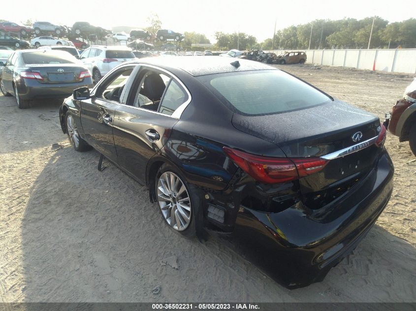 2019 INFINITI Q50 3.0T LUXE - JN1EV7AP2KM540539