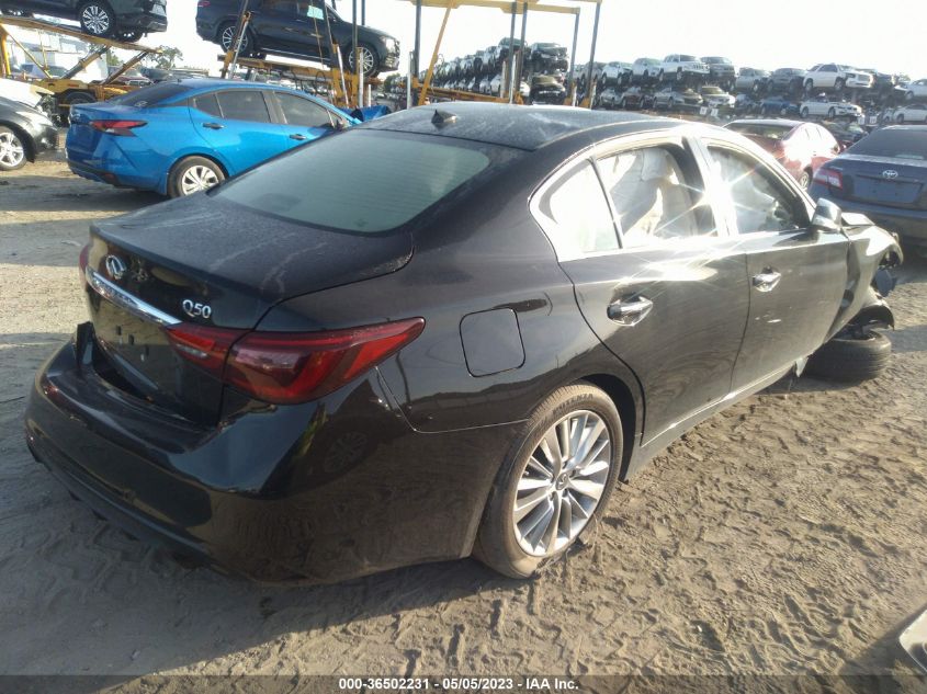 2019 INFINITI Q50 3.0T LUXE - JN1EV7AP2KM540539