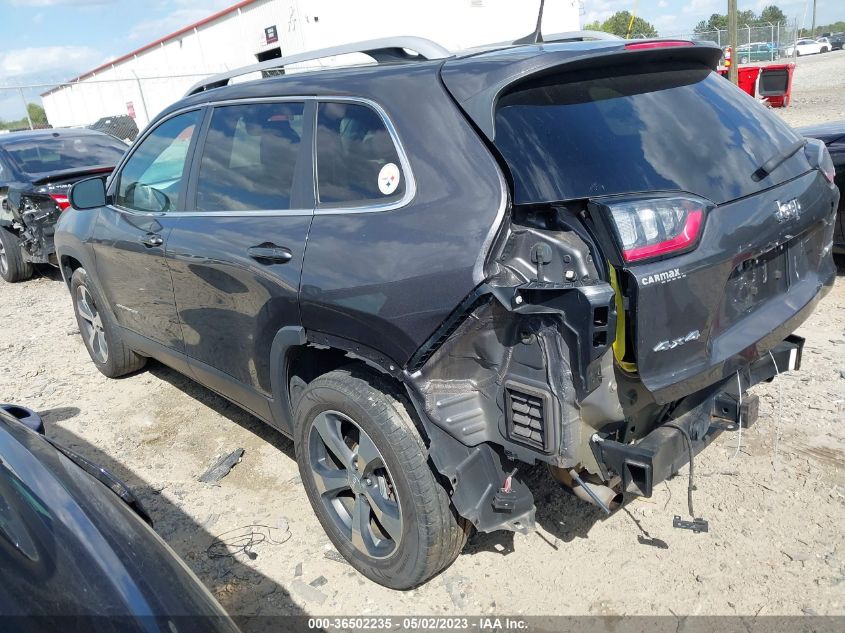2019 JEEP CHEROKEE LIMITED - 1C4PJMDX9KD102225