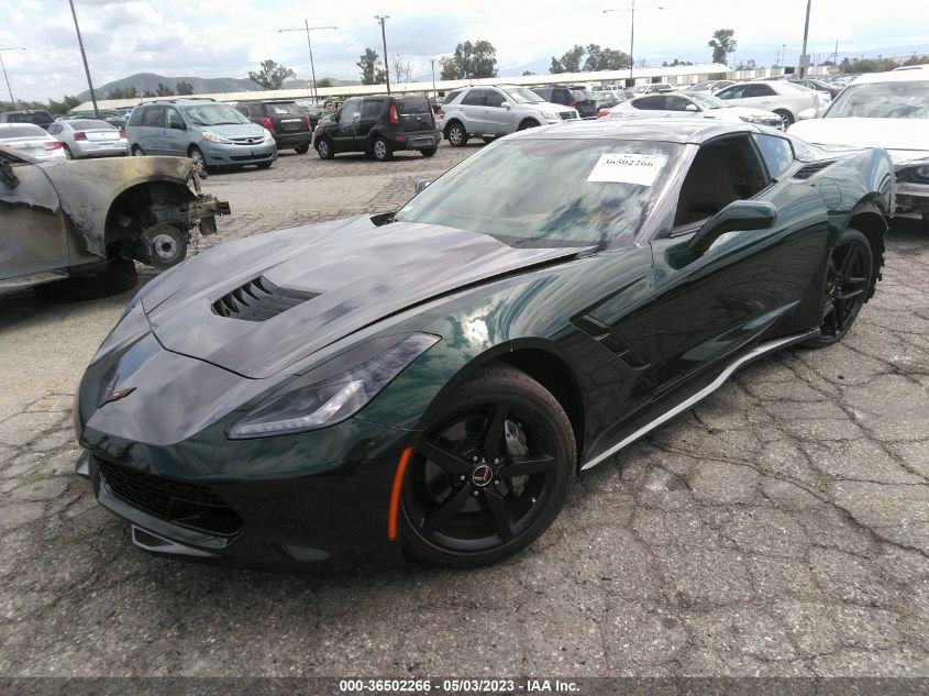 2014 CHEVROLET CORVETTE STINGRAY 3LT - 1G1YE2D75E5107359
