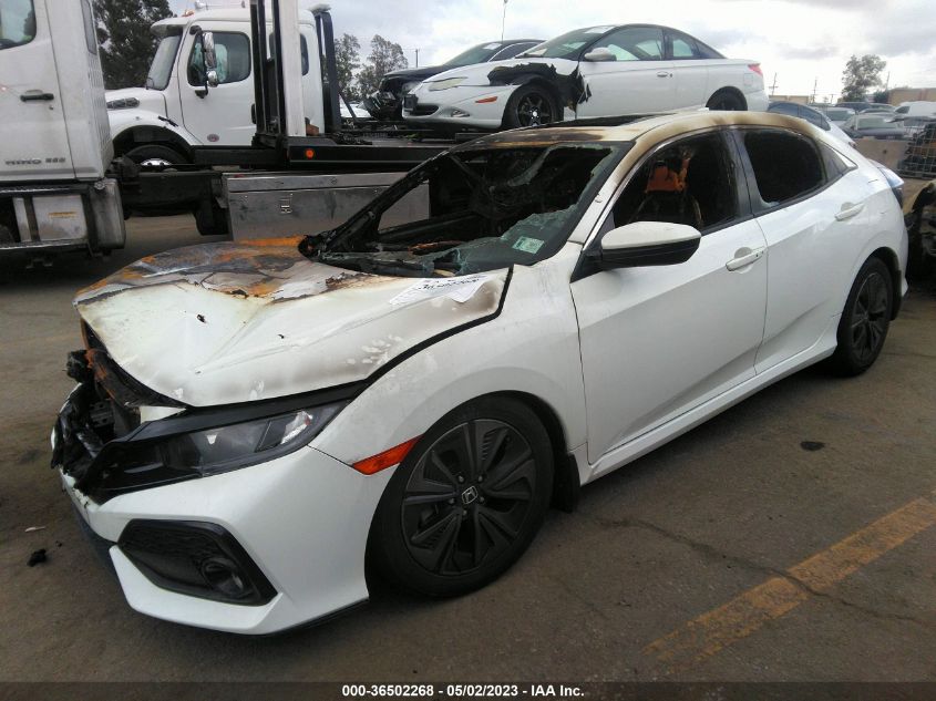 2019 HONDA CIVIC HATCHBACK EX - SHHFK7H67KU407130