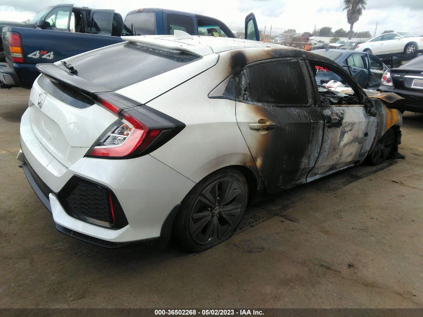 2019 HONDA CIVIC HATCHBACK EX - SHHFK7H67KU407130