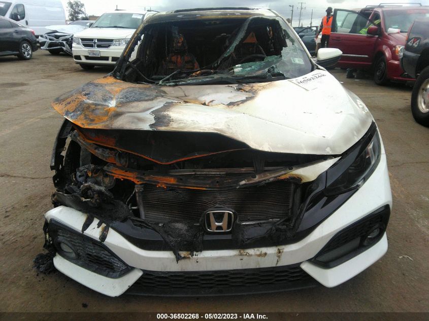 2019 HONDA CIVIC HATCHBACK EX - SHHFK7H67KU407130