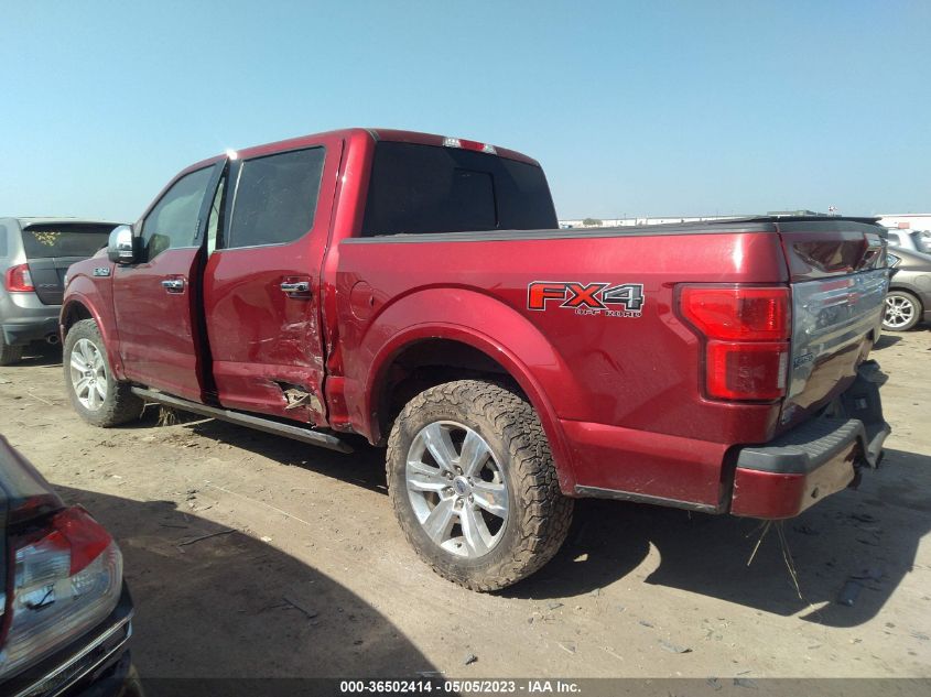 2018 FORD F-150 XL/XLT/LARIAT - 1FTEW1E51JFE04132