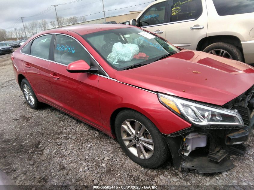 2017 HYUNDAI SONATA SE - 5NPE24AF1HH534598