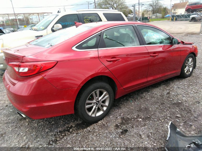 2017 HYUNDAI SONATA SE - 5NPE24AF1HH534598