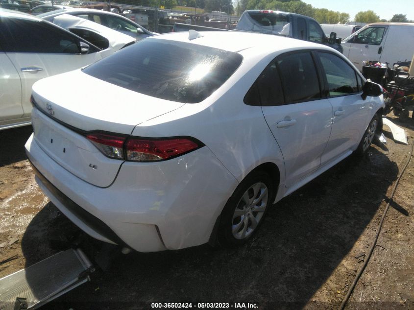 2022 TOYOTA COROLLA LE - 5YFEPMAE2NP373198