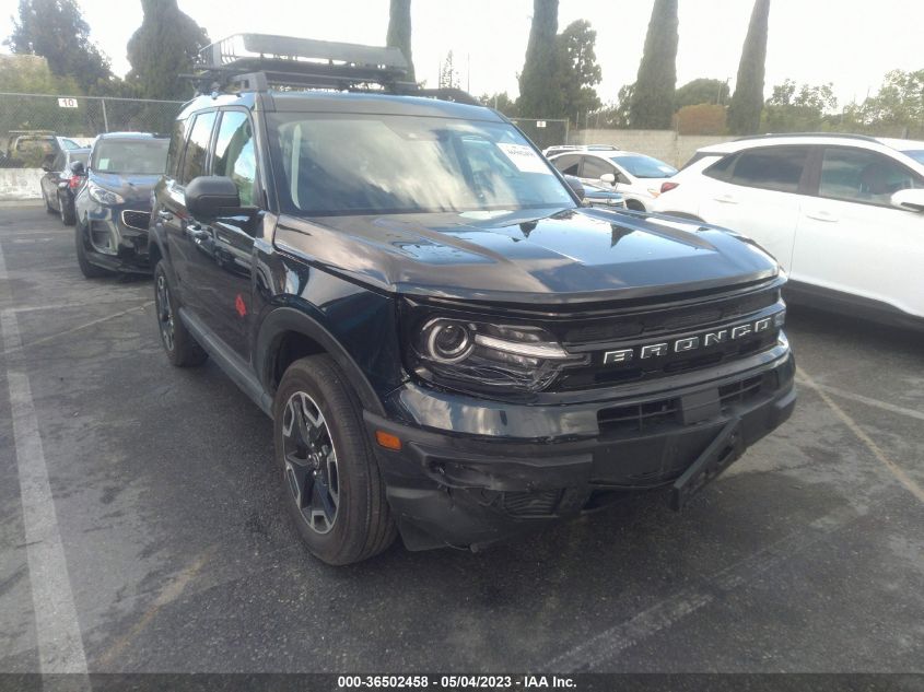 2022 FORD BRONCO SPORT OUTER BANKS - 3FMCR9C6XNRD06648