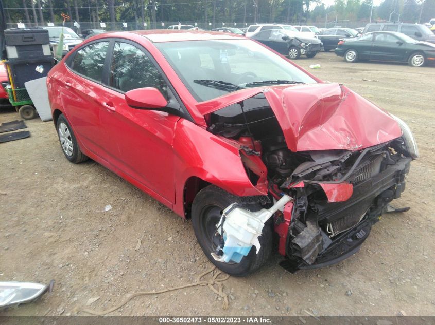 2016 HYUNDAI ACCENT SE - KMHCT4AE3GU080107