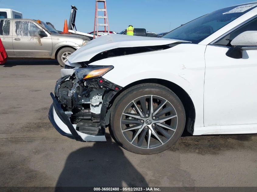 2022 TOYOTA CAMRY SE - 4T1G11AK9NU635618