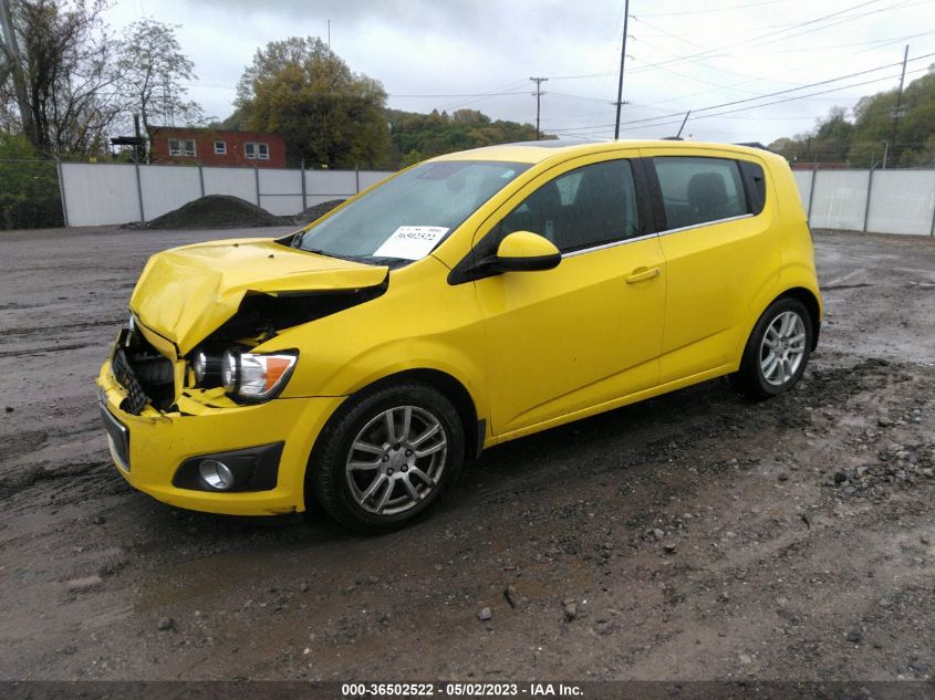 2016 CHEVROLET SONIC LT - 1G1JC6SG5G4103984