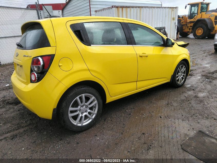 2016 CHEVROLET SONIC LT - 1G1JC6SG5G4103984