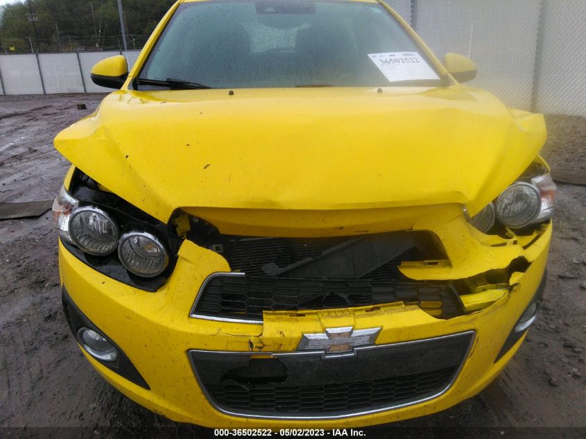2016 CHEVROLET SONIC LT - 1G1JC6SG5G4103984