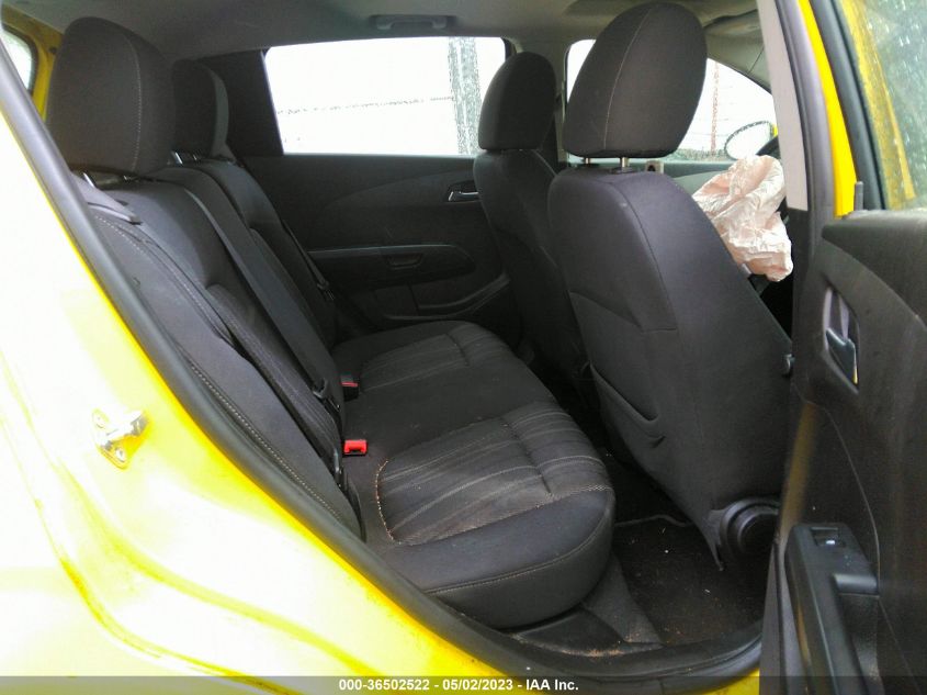 2016 CHEVROLET SONIC LT - 1G1JC6SG5G4103984