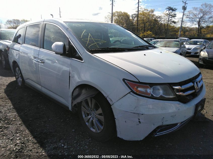 2014 HONDA ODYSSEY EX-L - 5FNRL5H62EB042554