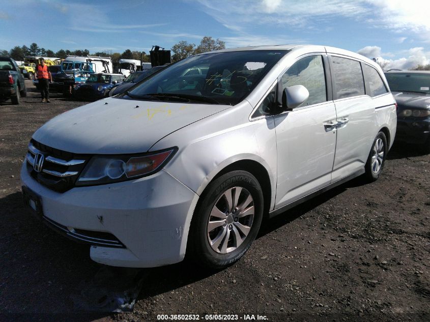 2014 HONDA ODYSSEY EX-L - 5FNRL5H62EB042554