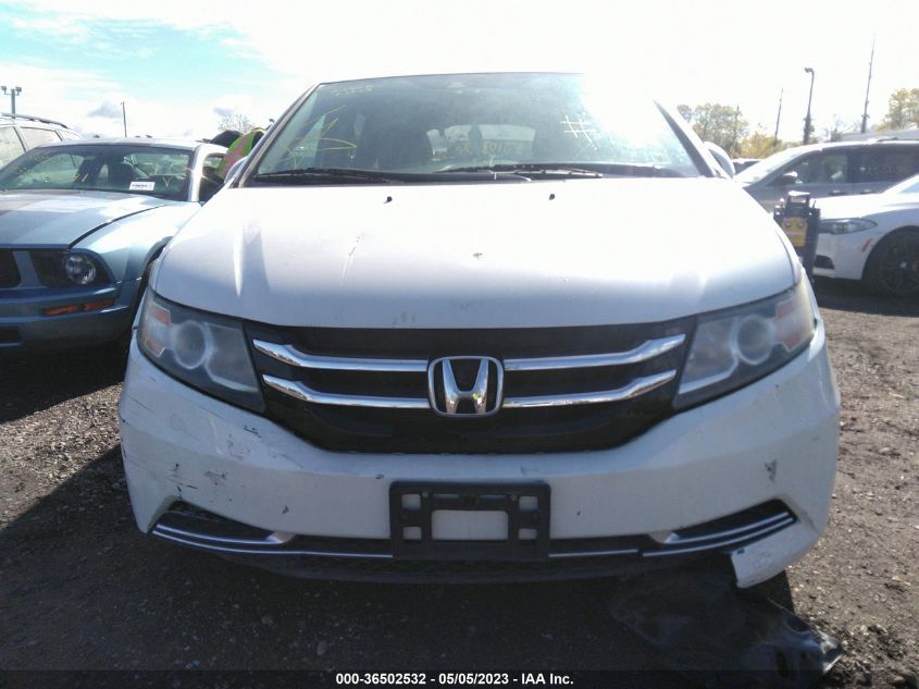 2014 HONDA ODYSSEY EX-L - 5FNRL5H62EB042554