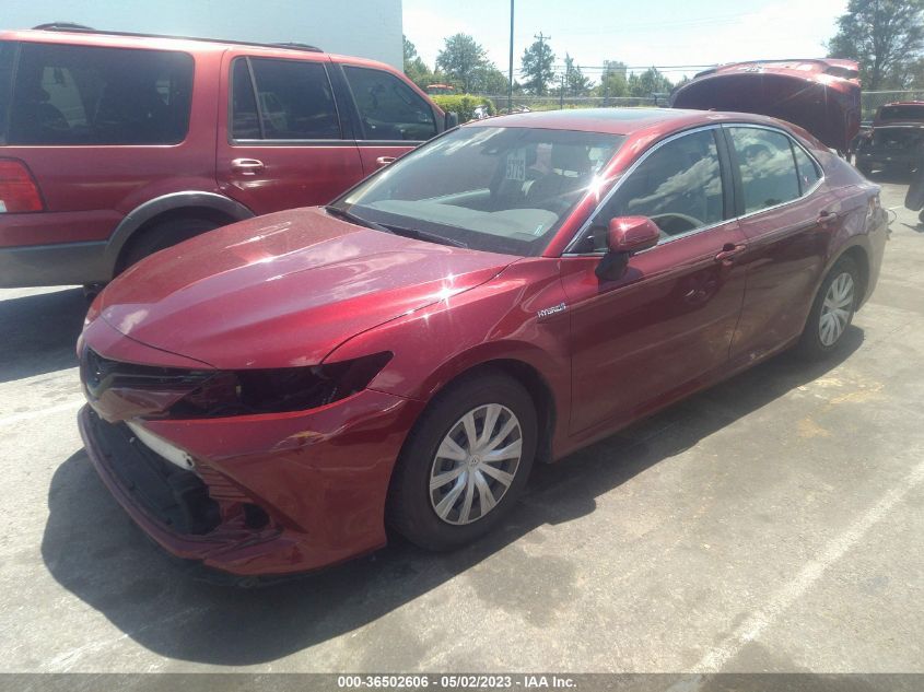 2018 TOYOTA CAMRY HYBRID - 4T1B31HK5JU500804