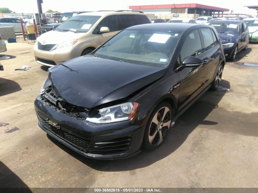 2017 VOLKSWAGEN GOLF GTI S/SE/AUTOBAHN/SPORT - 3VW4T7AUXHM060344