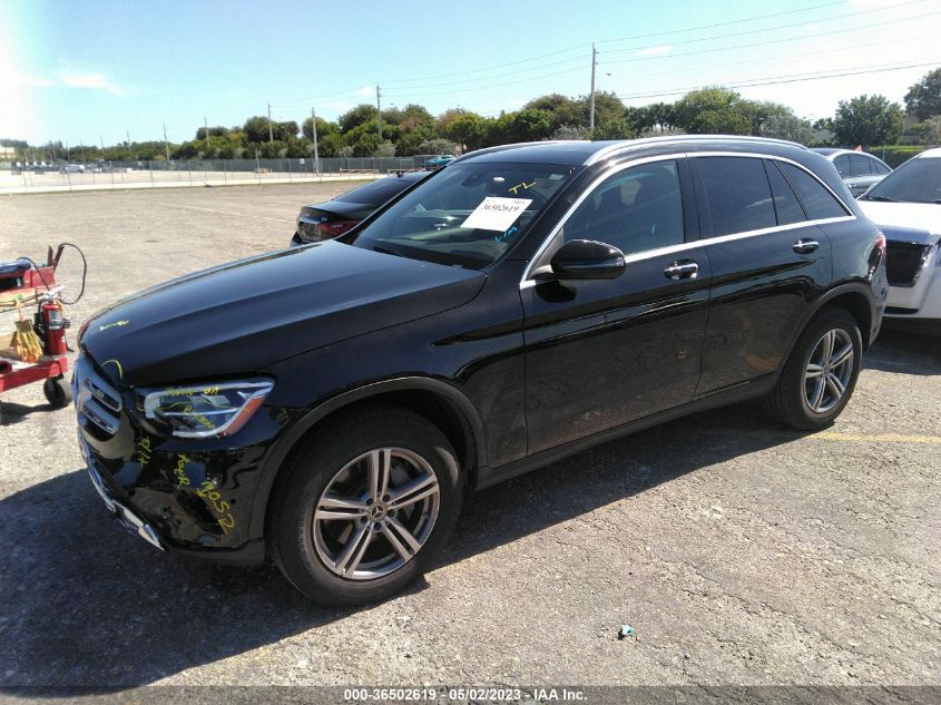 2021 MERCEDES-BENZ GLC GLC 300 - W1N0G8EB2MF976216