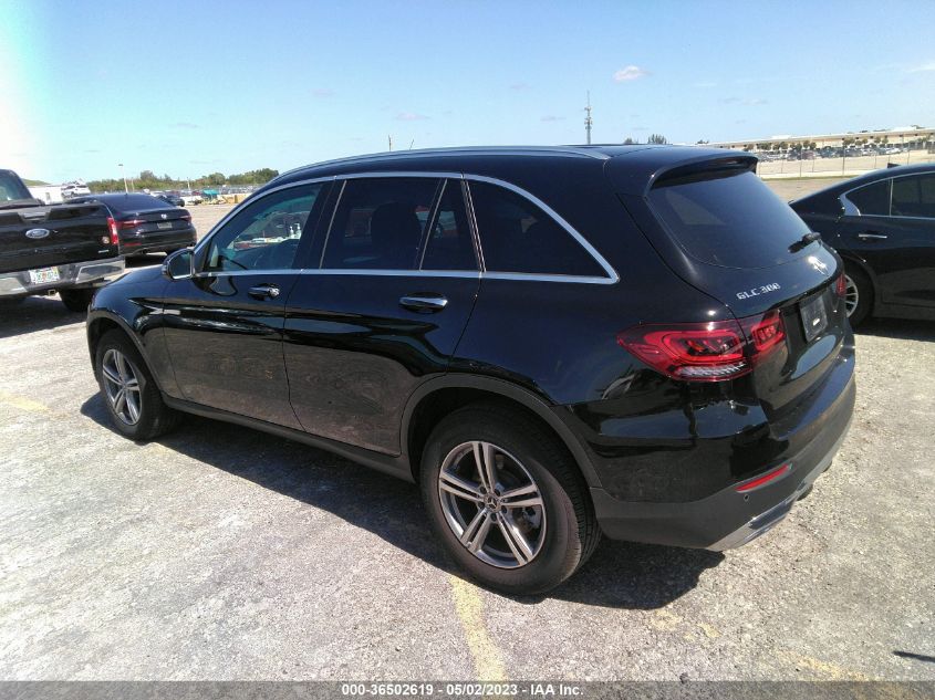 2021 MERCEDES-BENZ GLC GLC 300 - W1N0G8EB2MF976216