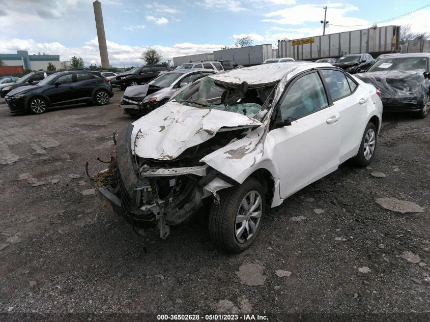 2014 TOYOTA COROLLA L/LE/S/S PLUS/LE PLUS - 5YFBURHE9EP144905