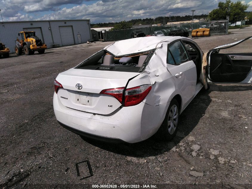 2014 TOYOTA COROLLA L/LE/S/S PLUS/LE PLUS - 5YFBURHE9EP144905