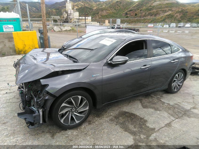 2020 HONDA INSIGHT TOURING 19XZE4F95LE000321