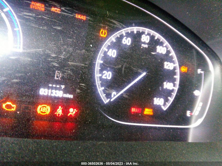 2020 HONDA INSIGHT TOURING 19XZE4F95LE000321