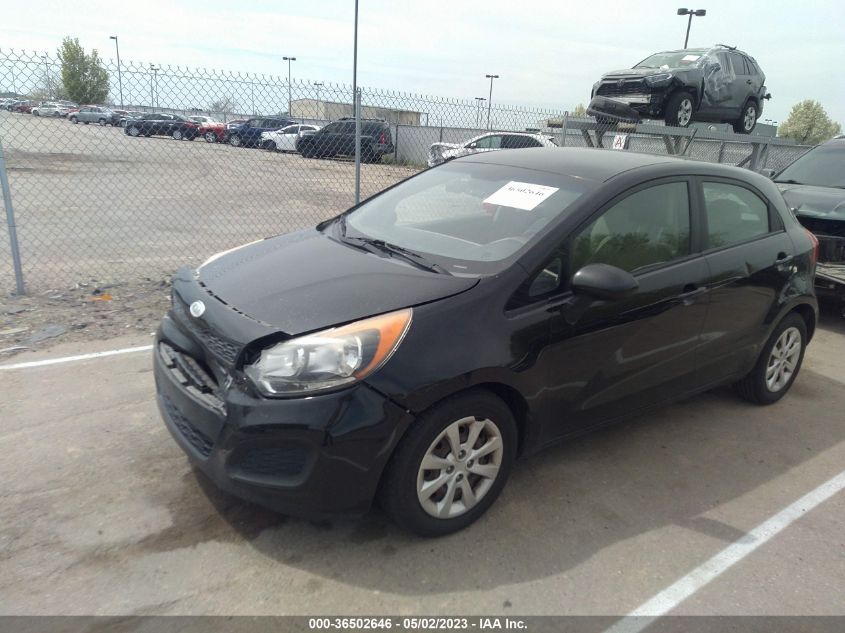2013 KIA RIO LX - KNADM5A37D6125007