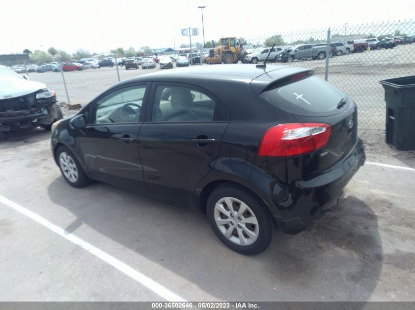 2013 KIA RIO LX - KNADM5A37D6125007