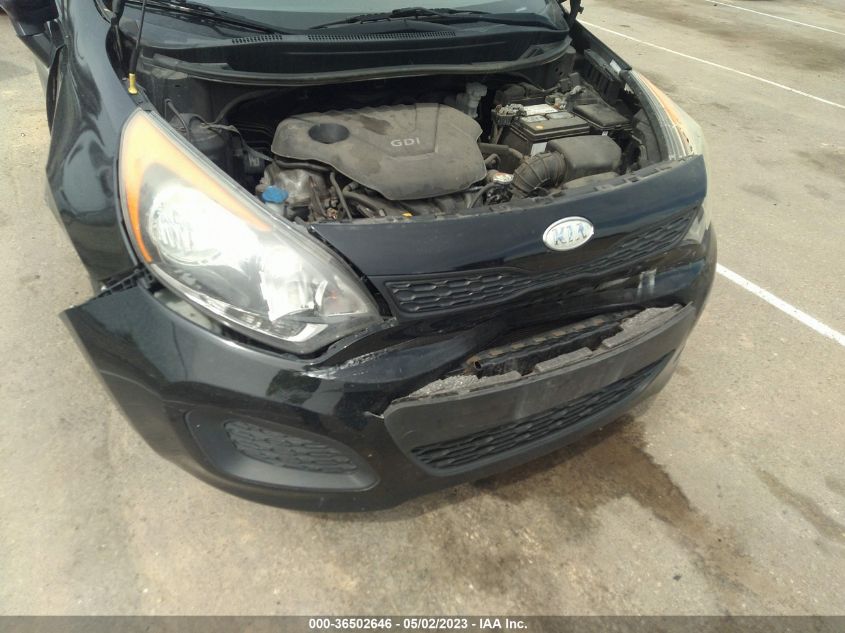 2013 KIA RIO LX - KNADM5A37D6125007