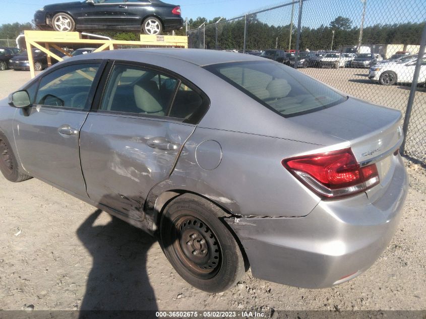 2013 HONDA CIVIC SDN LX - 2HGFB2F5XDH587443
