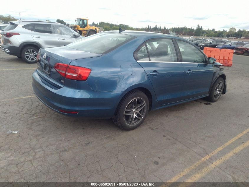 2015 VOLKSWAGEN JETTA SEDAN 1.8T SE - 3VWD17AJ9FM288795