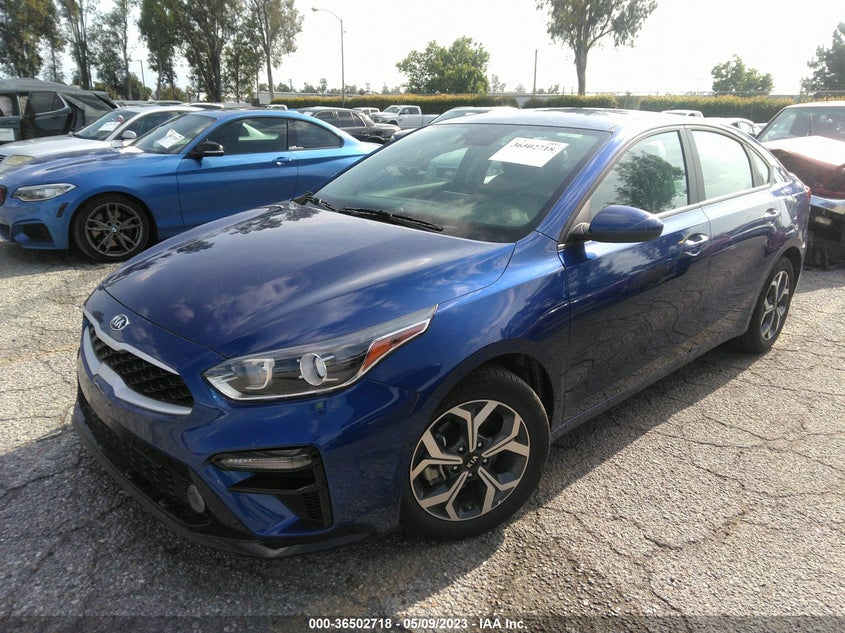 VIN 3KPF24AD4ME406874 2021 KIA FORTE LXS