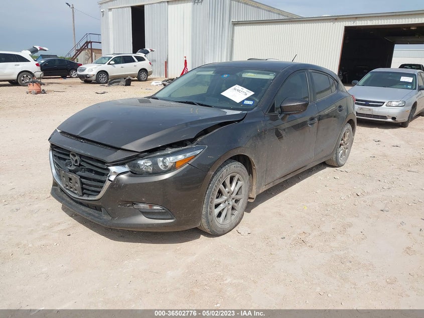 VIN 3MZBN1K74HM155585 2017 MAZDA MAZDA3 5-DOOR SPORT