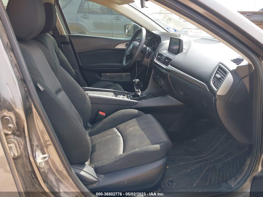 VIN 3MZBN1K74HM155585 2017 MAZDA MAZDA3 5-DOOR SPORT