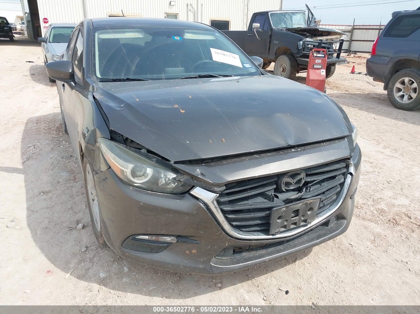 VIN 3MZBN1K74HM155585 2017 MAZDA MAZDA3 5-DOOR SPORT
